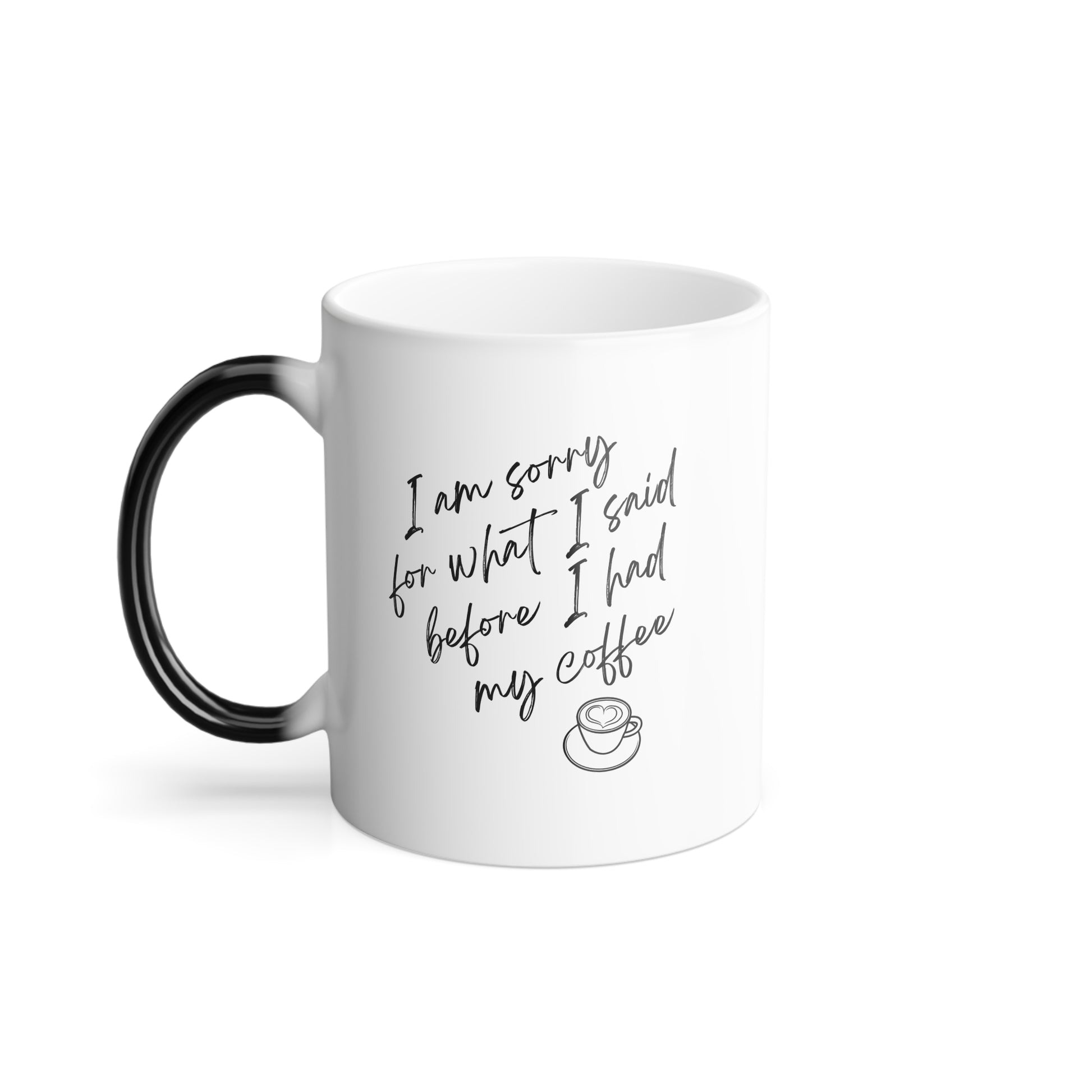 I’m Sorry Color Changing Mug