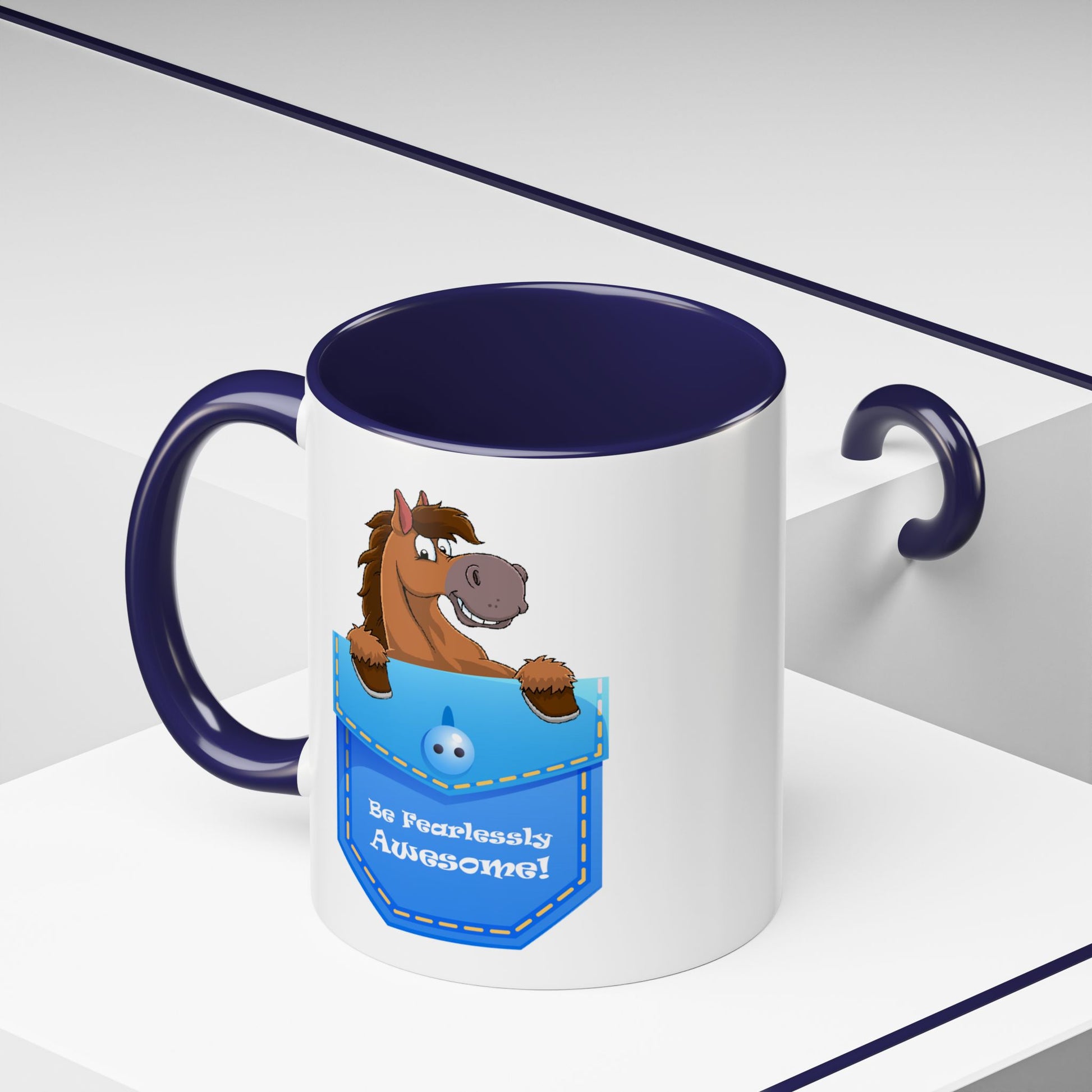 Be Fearlessly Awesome Pocket Pony Mug