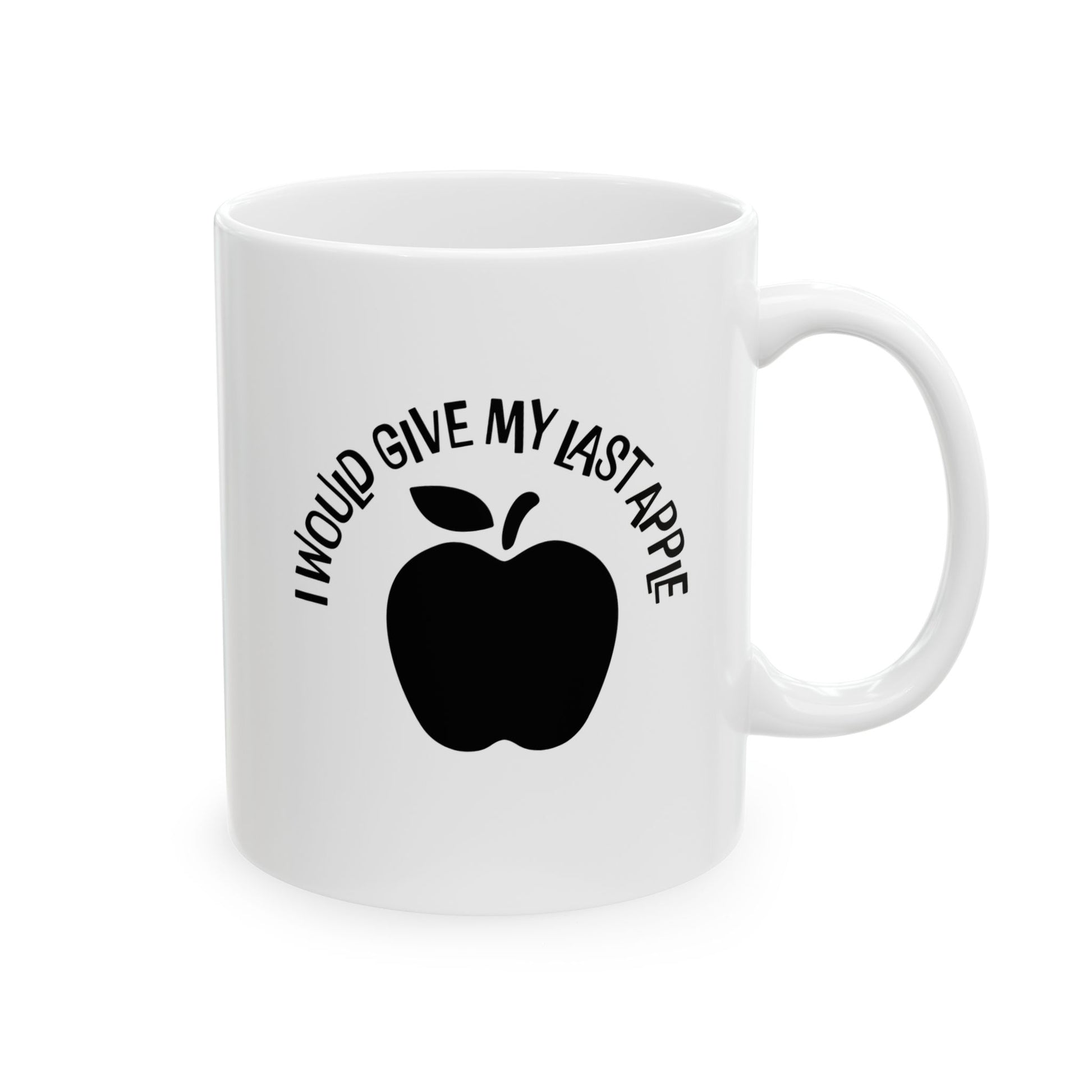 Horse Mug - 'For the Love of Horses' and 'I Would Give My Last Apple' Design
