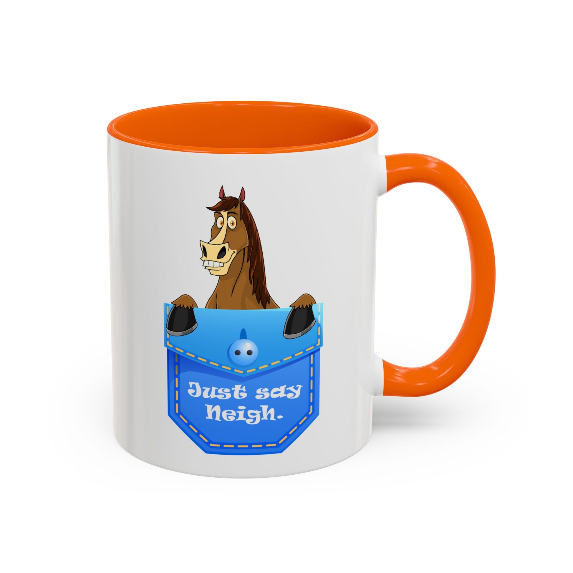 Just Say Neigh Pocket Pony Mug