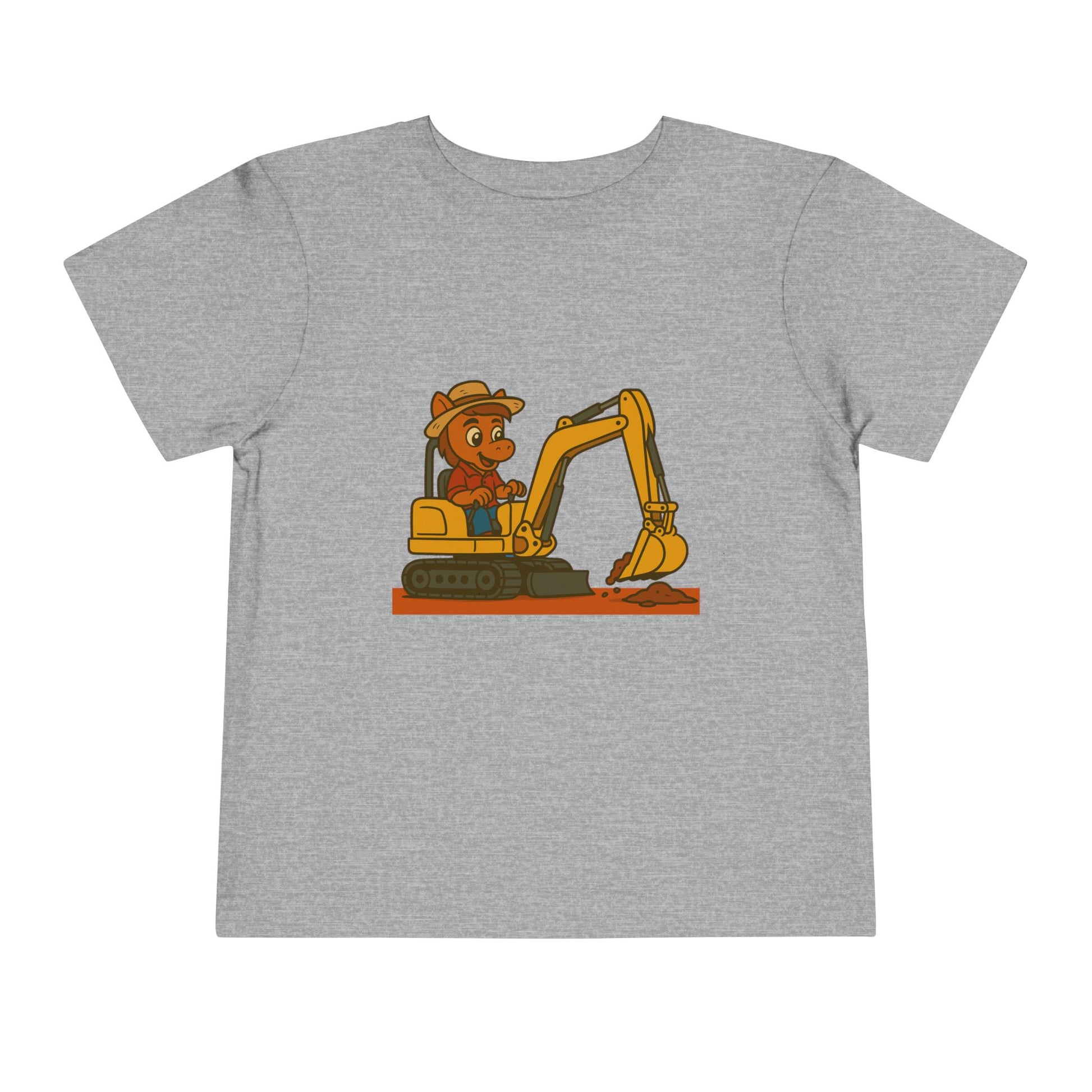Buck on the Excavator – Toddler T-Shirt